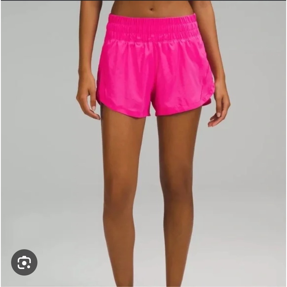 Lululemon Track That Shorts Sonic Pink Size 6 3”
